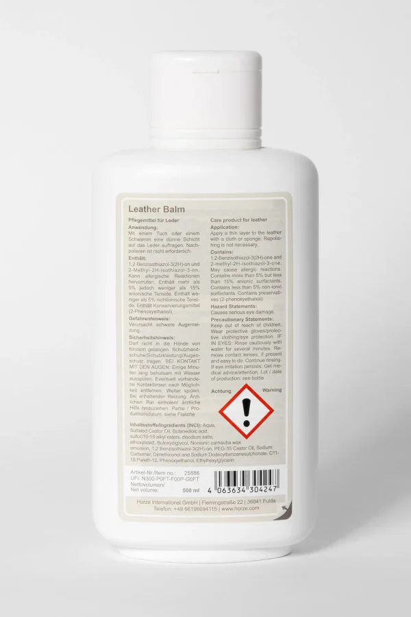 horze Lærbalsam, 500 ml* Vedlikehold Av Utstyret
