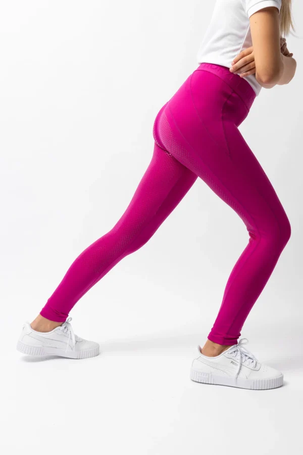 horze Madison tights, helforsterket med silikon, barn* Ridetights