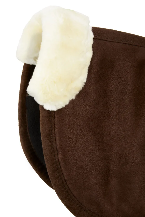 horze pad med memory foam og fuskepels* Salpad
