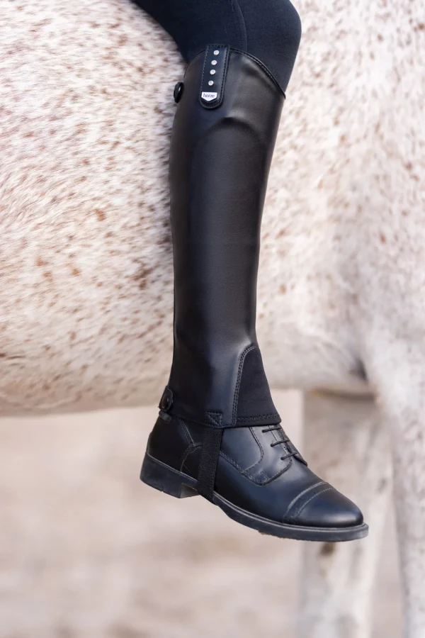 horze Portland leggchaps med to stropper, til barn* Chaps Til Barn | Chaps Til Barn