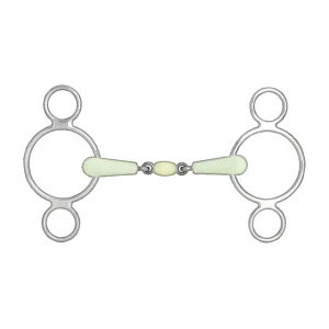 horze sprangbitt* 2- Og 3-ringsbitt