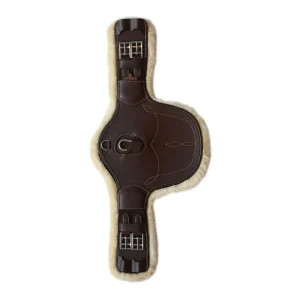 kentucky Horsewear kort saueskinnsgjord med mageplate* Gjorder