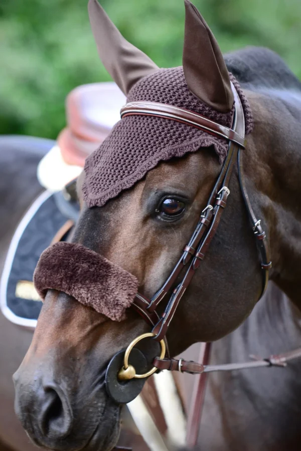 kentucky Horsewear saueskinnsbeskyttelse for nesereim* Tilbehør Til Hodelag