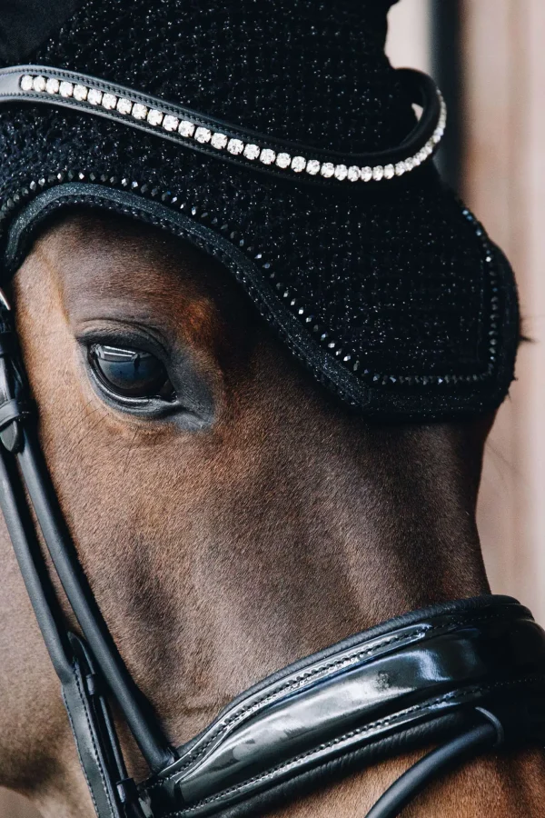 kentucky Horsewear Wellington ørehette med glitter* Ørehetter | Ørehetter
