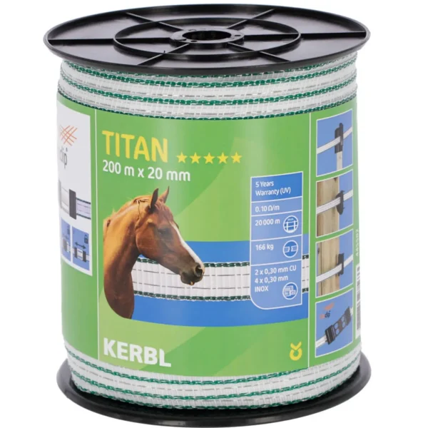 farmpatrol Kerbl Farm Patrol Titan gjerdebånd, 20 mm* Eltråd