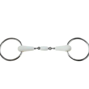 korsteel Flexi løse ringer, oval link, tredelt trinsebitt* Trinsebitt
