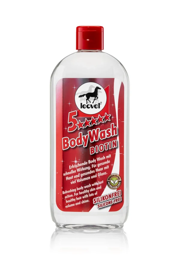 leovet 5-Star Body Wash biotin* Stell Pels, Hud Og Man