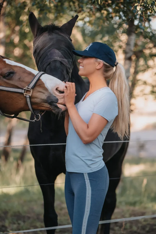 mountainhorse Mountain Horse Active Stripe T-skjorte for kvinner* Skjorter Og Topper