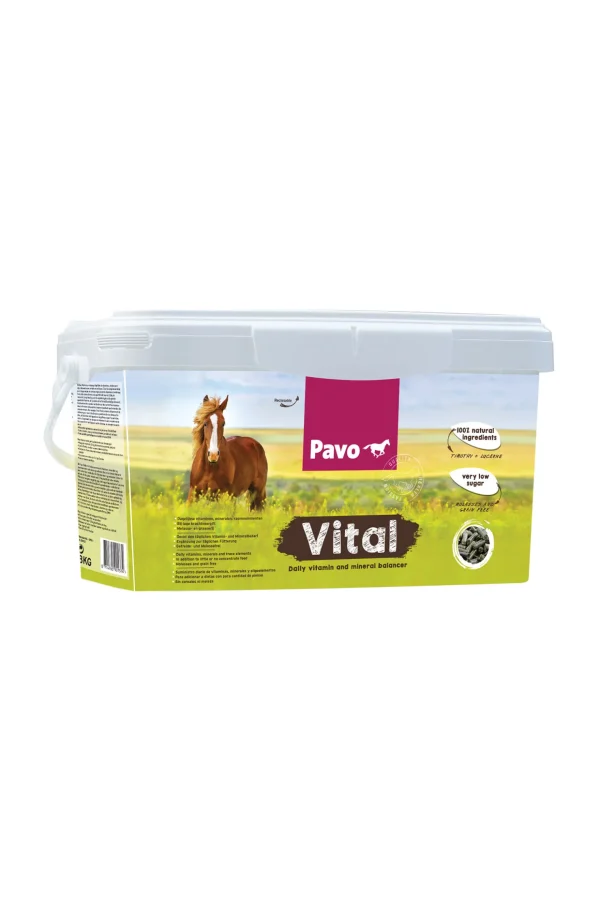pavo Vital, 8 kilo* Tilskudd