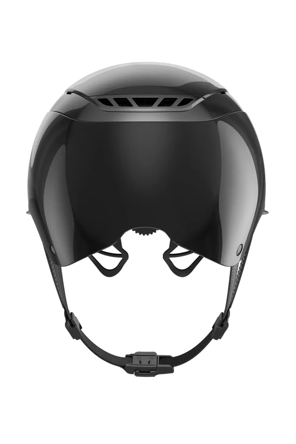 pikeur Abus AirLuxe Chrome ridehjelm med lengre brem* Ridehjelmer