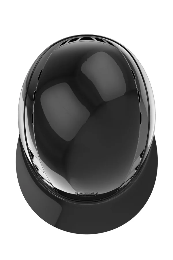 pikeur Abus AirLuxe Chrome ridehjelm med lengre brem* Ridehjelmer