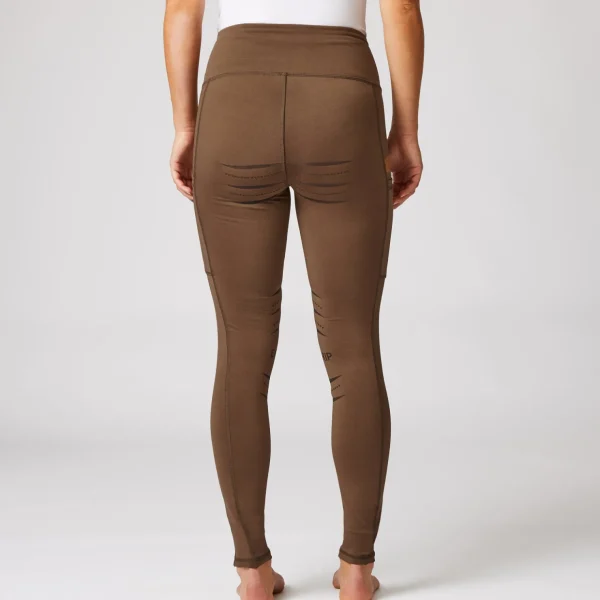 horze Ridetights, helforsterket silikon, mobillomme, dame* Ridetights