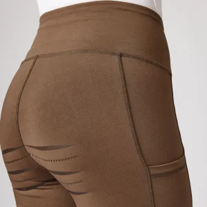 horze Ridetights, helforsterket silikon, mobillomme, dame* Ridetights