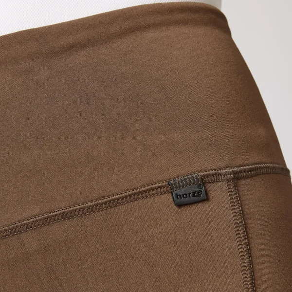 horze Ridetights, helforsterket silikon, mobillomme, dame* Ridetights