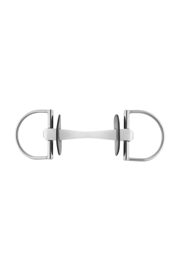 sprenger Nathe D-ring trinse, 20mm med fleksibel mullen mouth (75mm ring)* D-ringsbitt