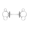 sprenger Nathe 3-rings bitt 20mm med fleksibel mullen mouth (70mm ring)* 2- Og 3-ringsbitt