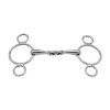 sprenger 3-ring Bit Vienna Double Jointed SS 16mm* 2- Og 3-ringsbitt