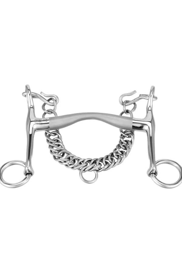 sprenger Satinox kandarstang, 14 mm, 5 cm sjenkler* Kandarbitt