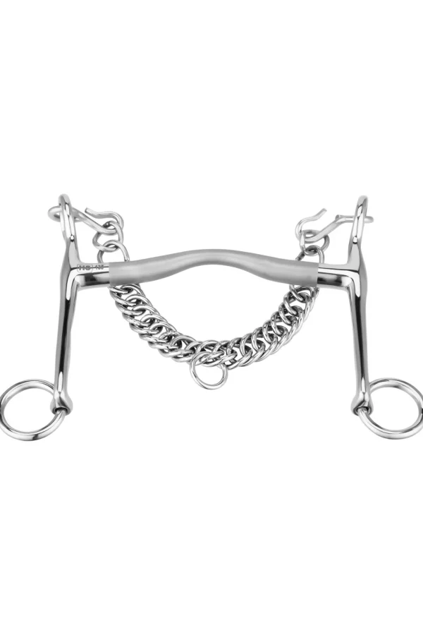 sprenger Satinox kandarstang, 12 mm, 7 cm sjenkler* Kandarbitt