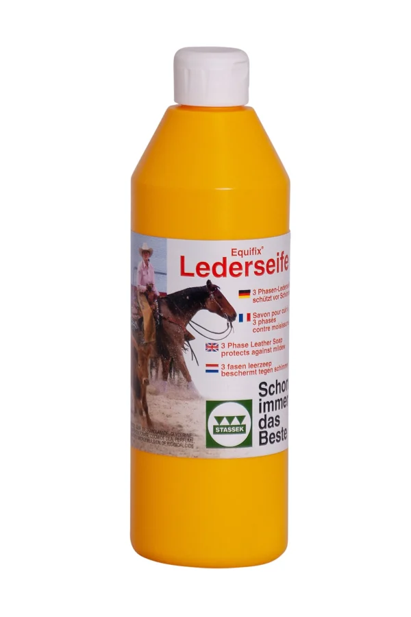 stassek Equifix 3-faser Lærsåpe, 500 ml* Vedlikehold Av Utstyret