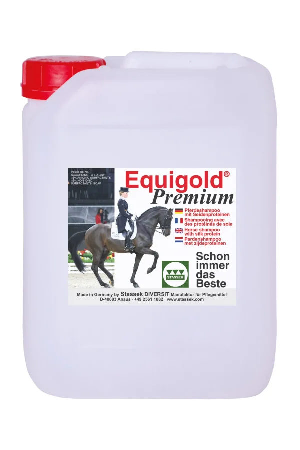 stassek Equigold Premium Hestesjampo, 5 liters* Stell Pels, Hud Og Man