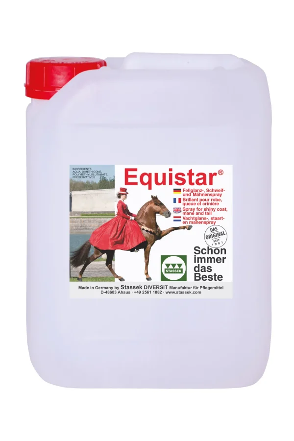 stassek Equistar Beholder, 5 liters* Stell Pels, Hud Og Man