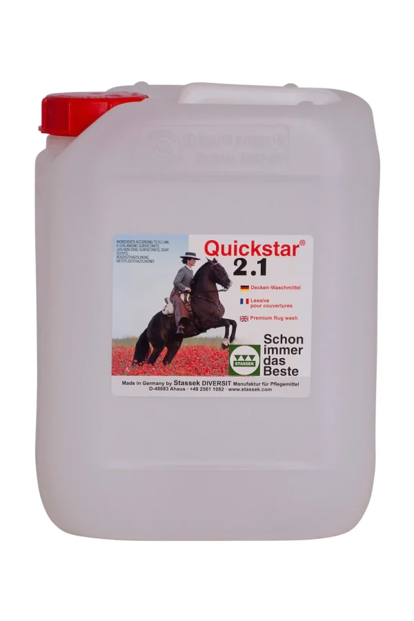 stassek Quickstar 2.1 Premium Detergent for Dekker og sjabraker, 2 liters* Vedlikehold Av Utstyret