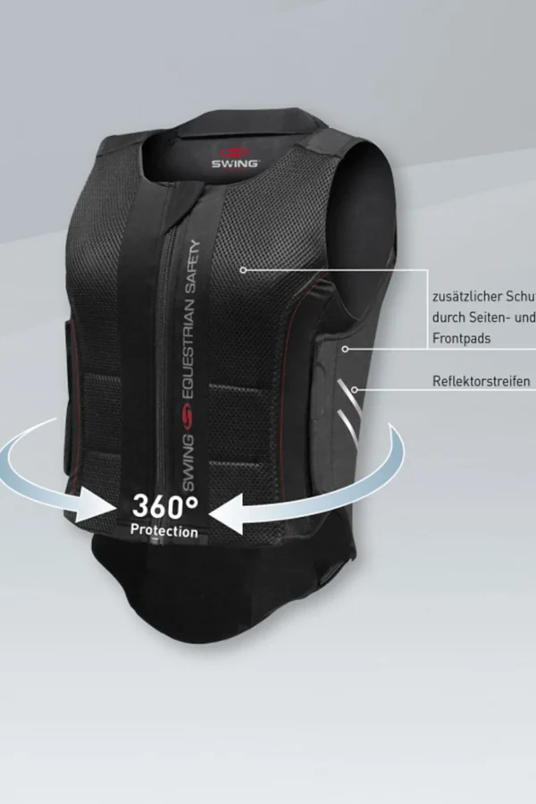 swing P07 Flexible ryggbeskytter til voksen* Ryggbeskyttere