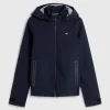 tommyhilfigerequestrian Tommy Hilfiger Equestrian vanntett bomberregnjakke for kvinner* Regntøy | Jakker Og Frakker
