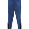 tommyhilfigerequestrian Tommy Hilfiger Equestrian Queens Denim Full Grip Ridebukse* Helforsterkede Ridebukser