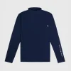 tommyhilfigerequestrian Tommy Hilfiger Equestrian Phoenix herre langermet skjorte med høy hals* Rideskjorter