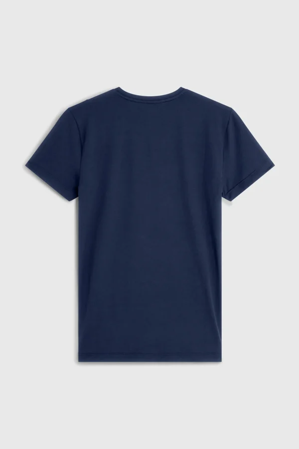 tommyhilfigerequestrian Tommy Hilfiger Equestrian Crest Rhinestone Performance t-skjorte til dame* Skjorter Og Topper