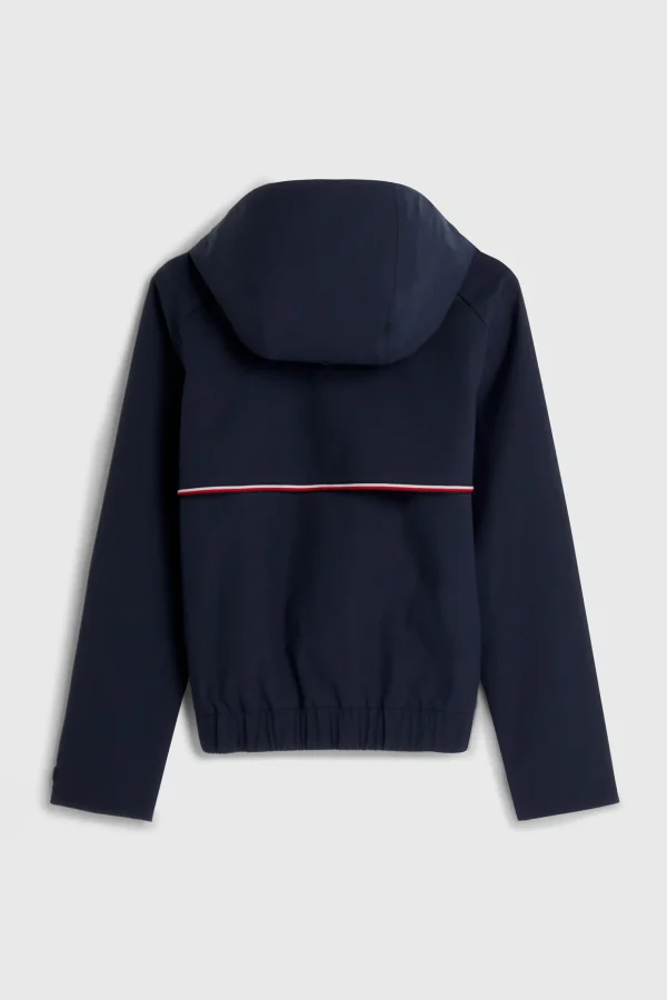 tommyhilfigerequestrian Tommy Hilfiger Equestrian vanntett bomberregnjakke for kvinner* Regntøy | Jakker Og Frakker