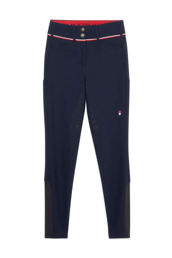 tommyhilfigerequestrian Tommy Hilfiger Equestrian Geneva All-Year Full Grip Breeches* Helforsterkede Ridebukser
