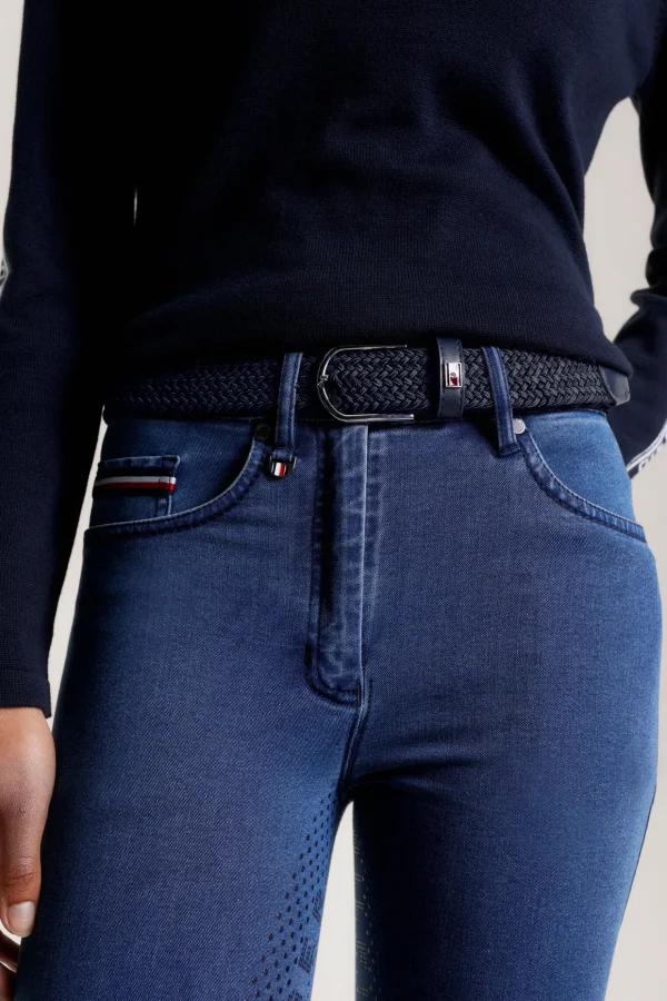 tommyhilfigerequestrian Tommy Hilfiger Equestrian San Jose Strekkflettet Belte* Belter