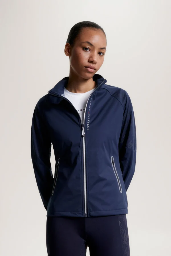 tommyhilfigerequestrian Tommy Hilfiger Equestrian Zurich Reflekterende Vindjakke* Regntøy | Jakker Og Frakker