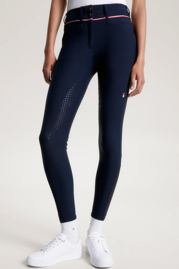 tommyhilfigerequestrian Tommy Hilfiger Equestrian Geneva All-Year Full Grip Breeches* Helforsterkede Ridebukser