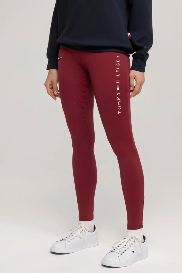 tommyhilfigerequestrian Tommy Hilfiger Equestrian Elmira Vinter-Ridign-tights med full grep for kvinner* Ridetights