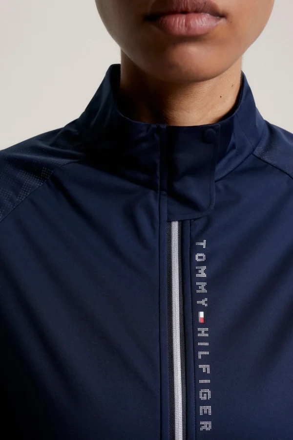 tommyhilfigerequestrian Tommy Hilfiger Equestrian Zurich Reflekterende Vindjakke* Regntøy | Jakker Og Frakker