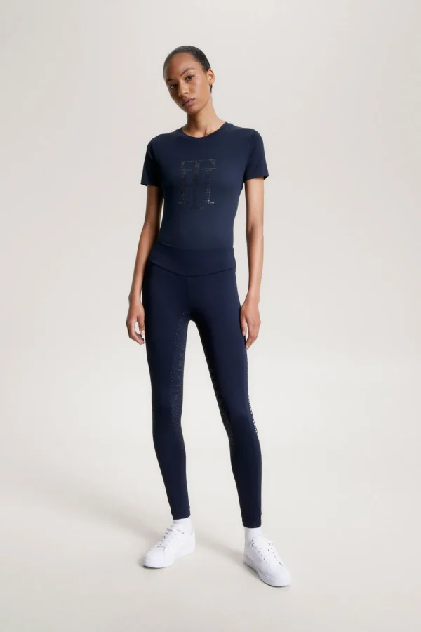 tommyhilfigerequestrian Tommy Hilfiger Equestrian Rome All-Year Full Grip Leggings* Ridetights