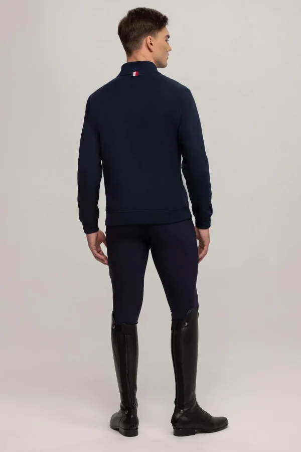 tommyhilfigerequestrian Tommy Hilfiger Equestrian Dallas herre genser med 1/4 glidelås* Ride Gensere & Fleece