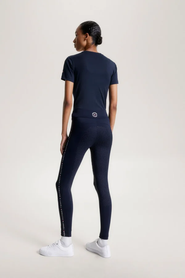 tommyhilfigerequestrian Tommy Hilfiger Equestrian Rome All-Year Full Grip Leggings* Ridetights