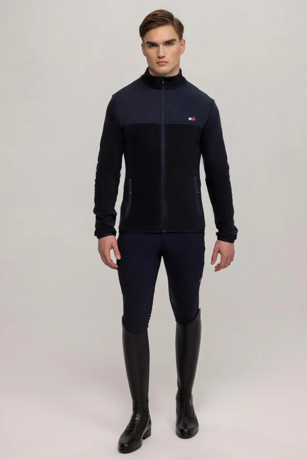 tommyhilfigerequestrian Tommy Hilfiger Equestrian Michigan herre fleecejakke* Ride Gensere & Fleece