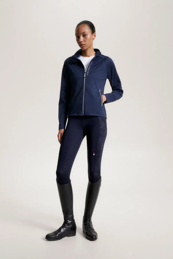 tommyhilfigerequestrian Tommy Hilfiger Equestrian Zurich Reflekterende Vindjakke* Regntøy | Jakker Og Frakker