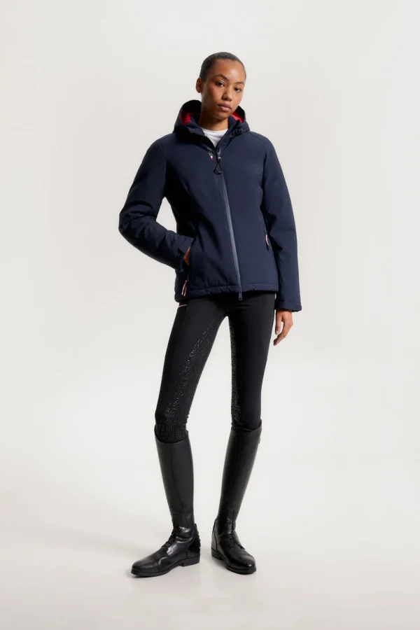 tommyhilfigerequestrian Tommy Hilfiger Equestrian London Vinterridejakke for kvinner* Jakker Og Frakker