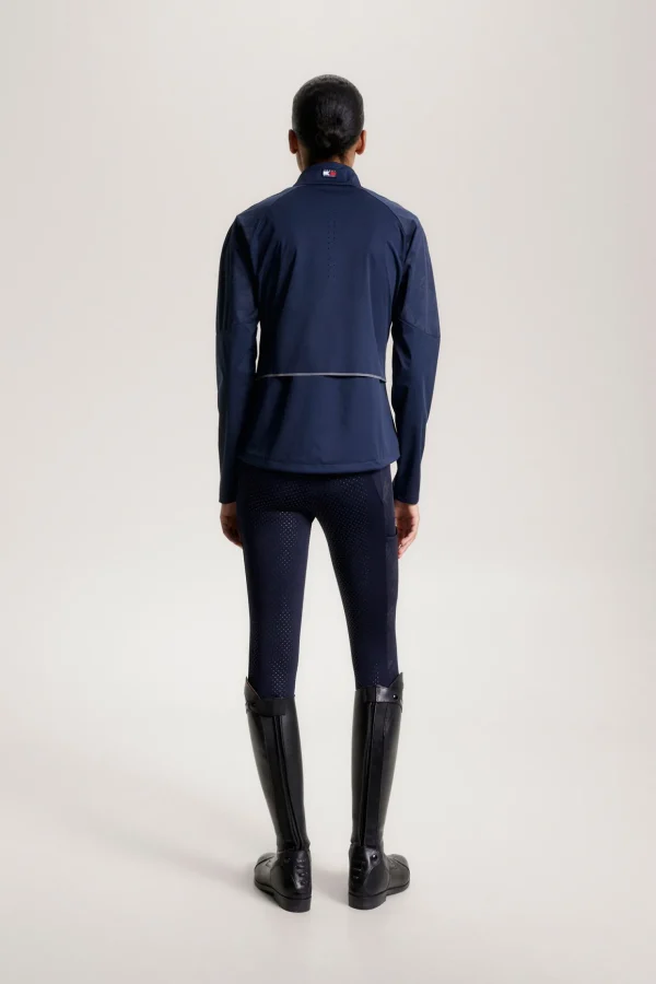 tommyhilfigerequestrian Tommy Hilfiger Equestrian Zurich Reflekterende Vindjakke* Regntøy | Jakker Og Frakker