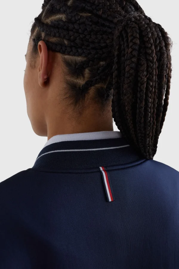 tommyhilfigerequestrian Tommy Hilfiger Equestrian Crest Bomber Sportsjakke* Jakker Og Frakker