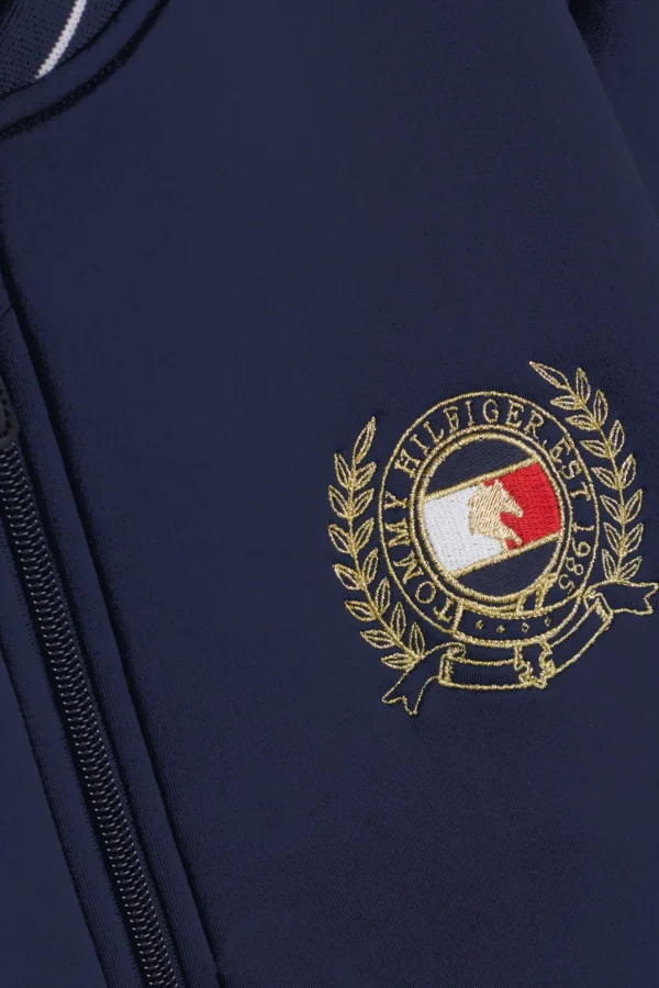 tommyhilfigerequestrian Tommy Hilfiger Equestrian Crest Bomber Sportsjakke* Jakker Og Frakker