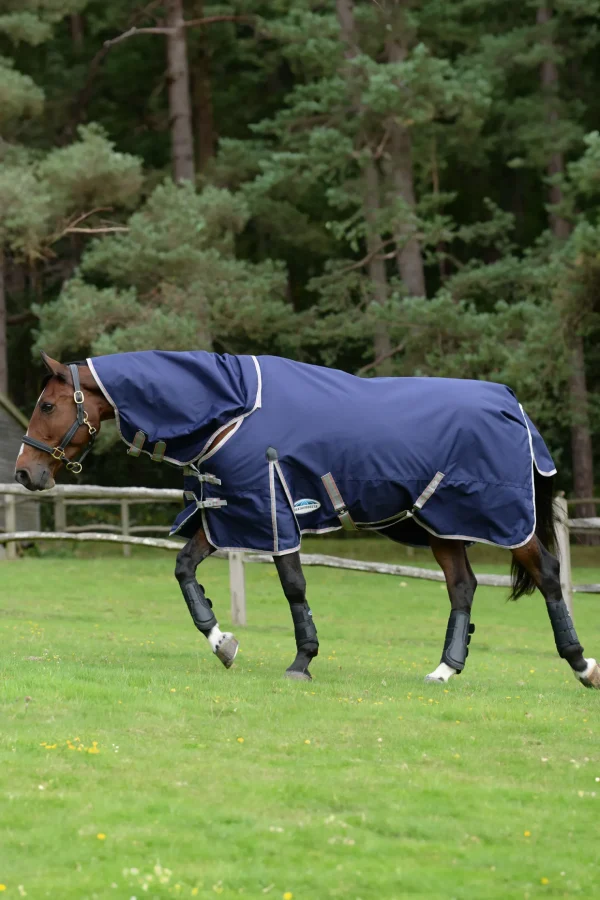 weatherbeeta Comfitec Essential Detach-a-Neck Medium Turnout Rug, 220g* Overgangsdekken & Vinterdekken